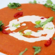 Healthy tomato soup recipe