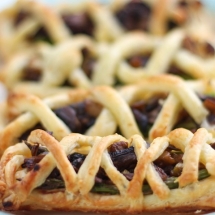 Mushroom and Asparagus Pastry