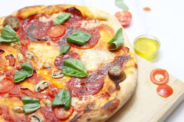 make your own pizzas