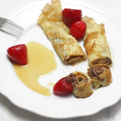 The easiest crêpes style Pancakes
