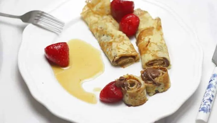 The easiest crêpes style Pancakes