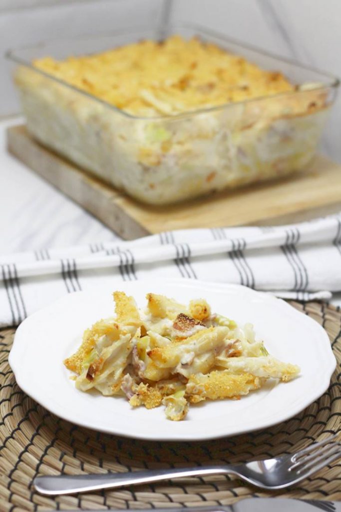 Bacon and leek pasta bake recipe the best comfort food