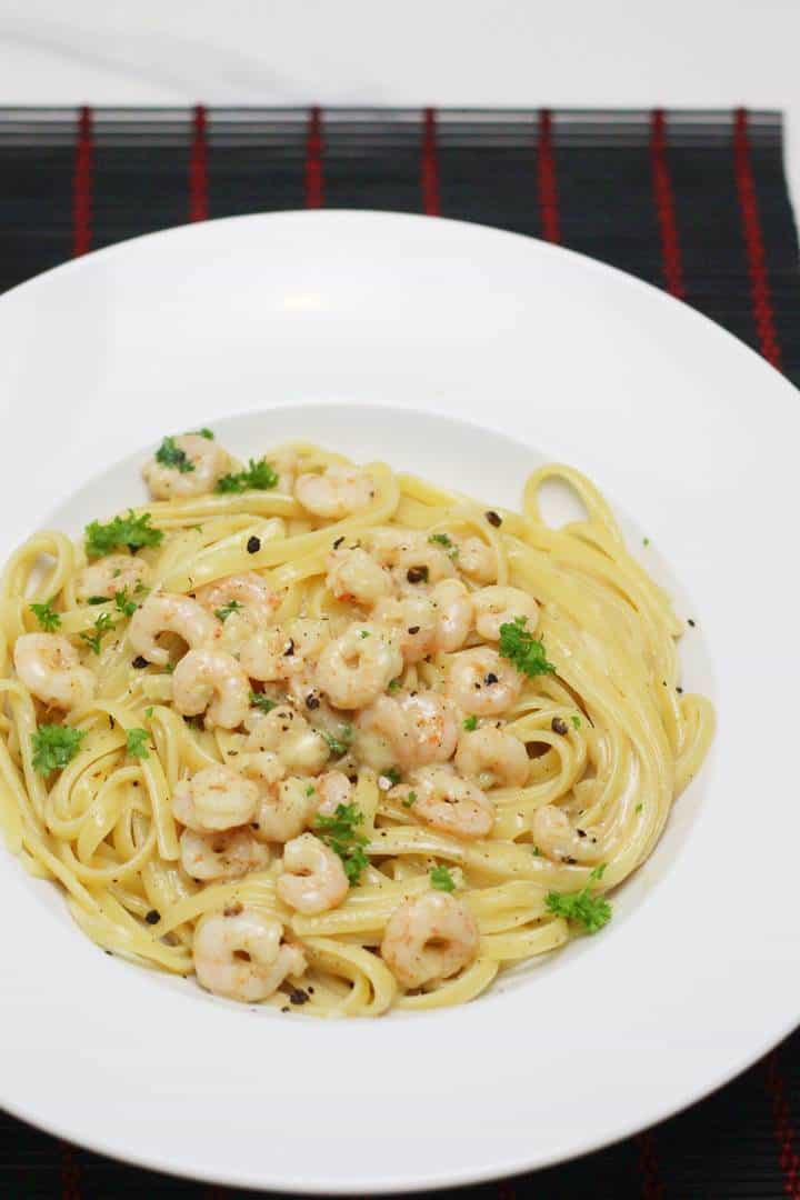 garlic shrimp pasta recipe