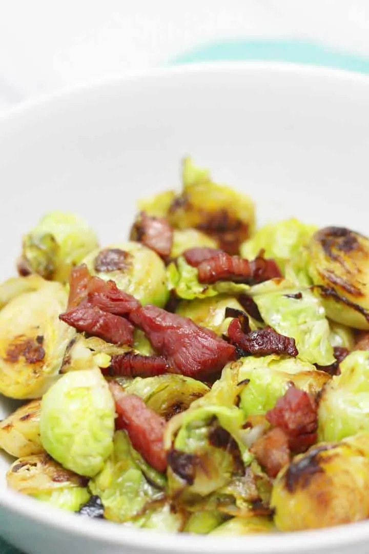 Brussel sprouts with bacon