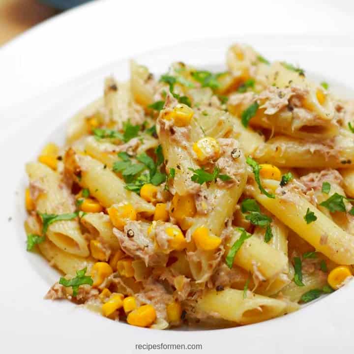 Easy tuna pasta to eat hot or cold as tuna salad #tuna #tunasalad #tunarecipes #tunapasta #recipe #recipes #food #foodie #foodlovers #foodrecipes #recipeideas #recipesfordinner #recipeseasy #recipecards #recipeshealthy #recipeseasyfast #recipesfordinnereasy #meals #easyrecipe #quickrecipe #easymeals #cooking #cook #foodblogger #foodideas #foodismedicine #recipeoftheday 