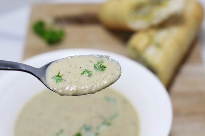 wild mushroom soup