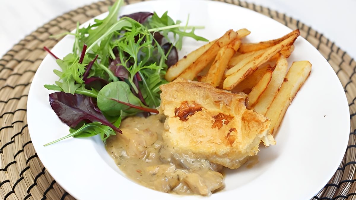 chicken and mushroom pot pie recipe