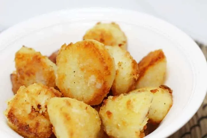 crispy baked red potatoes