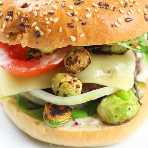 brussels sprouts burger