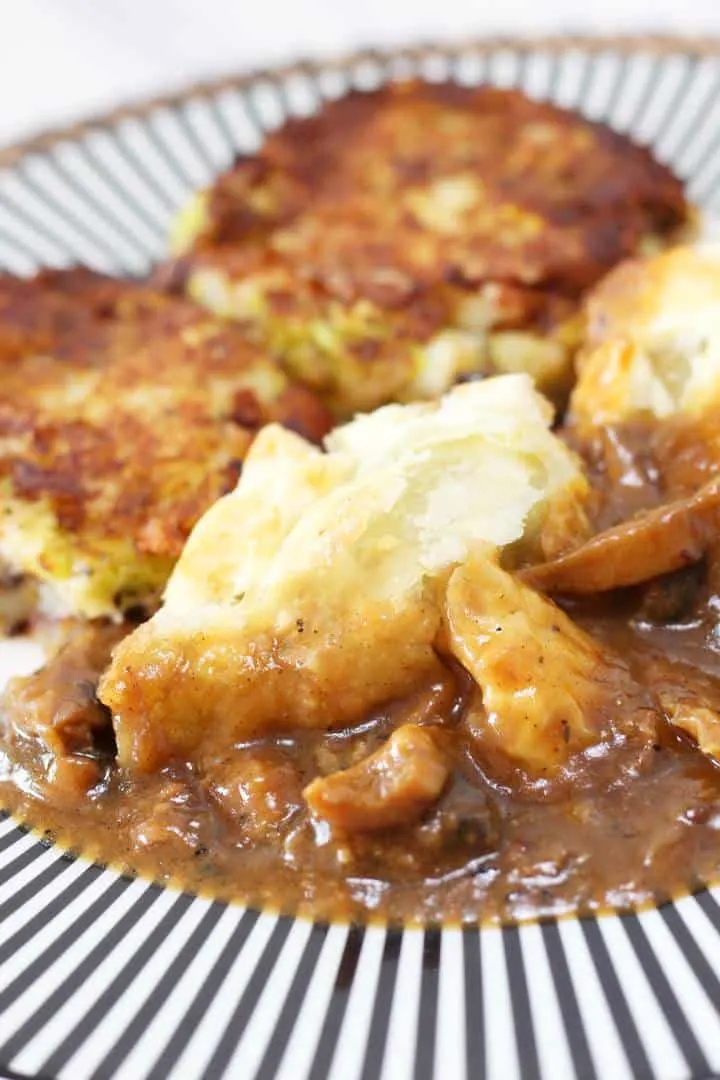 steak ale and mushroom pie