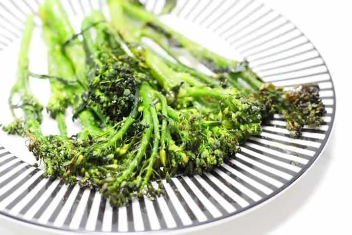 Oven Roasted Long Stem Broccoli