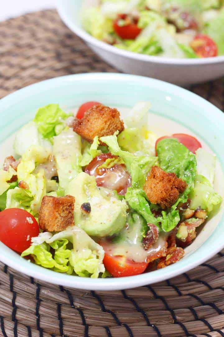 bacon avocado salad