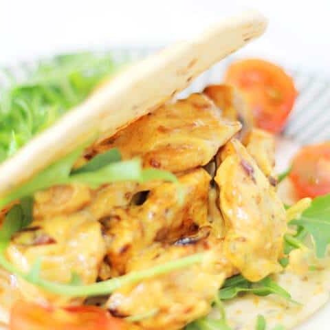 curry chicken salad sandwich