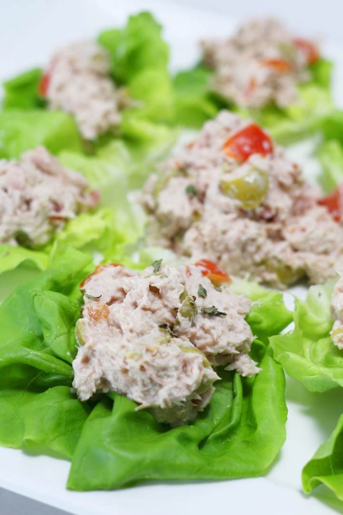 Keto Tuna Salad a quick, easy & tasty snack, ready in 5 minutes