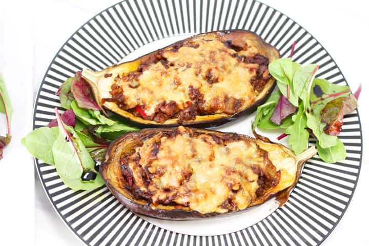 meat stuffed eggplant recipe