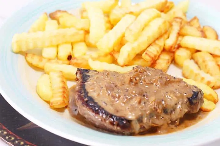 black pepper steak