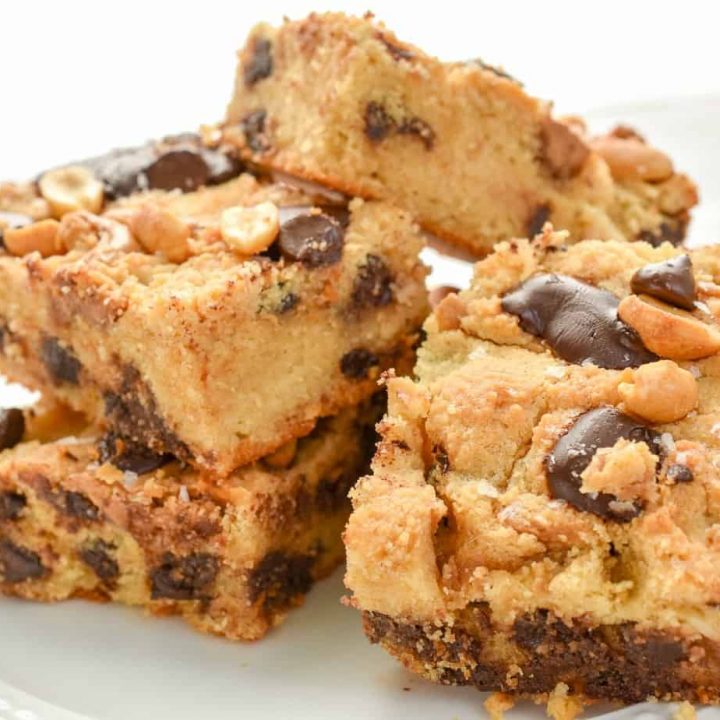Image for Keto Peanut Butter Chocolate Chip Bars