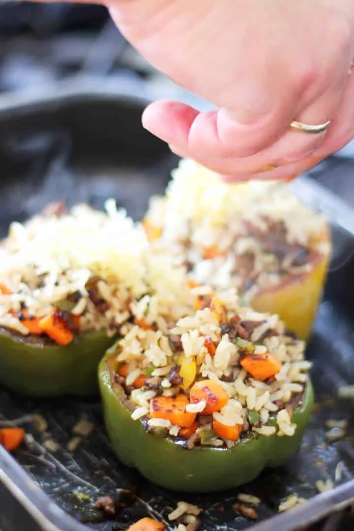 grilled stuffed peppers