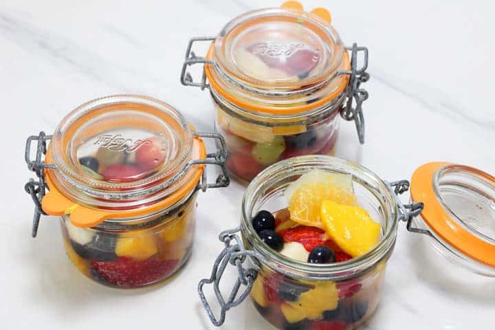 fruit cocktail pots