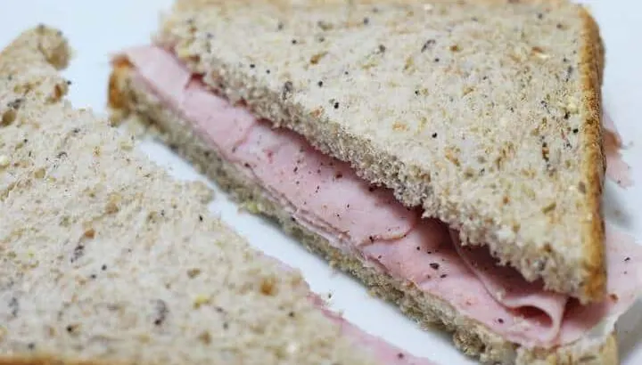 ham mayo sandwich