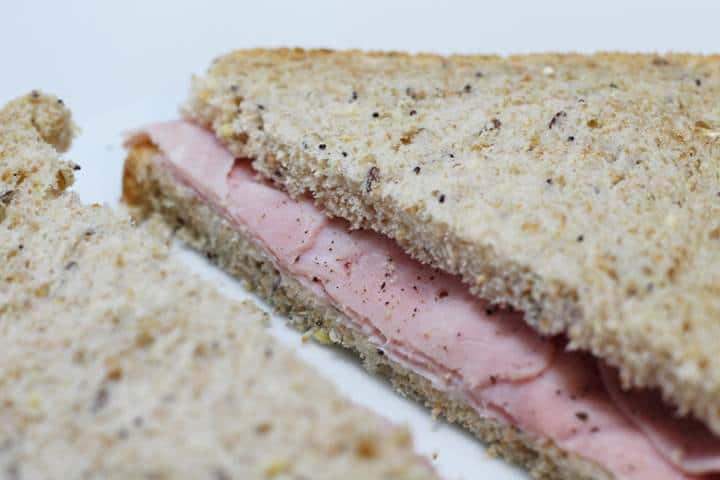 ham and mayo sandwich