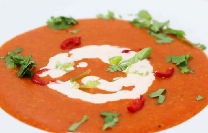 vegetarian tomato soup recipe
