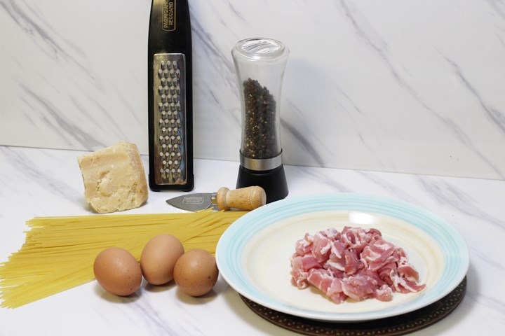 carbonara ingredients