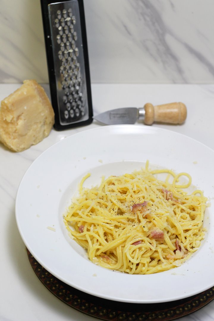 creamy bacon carbonara