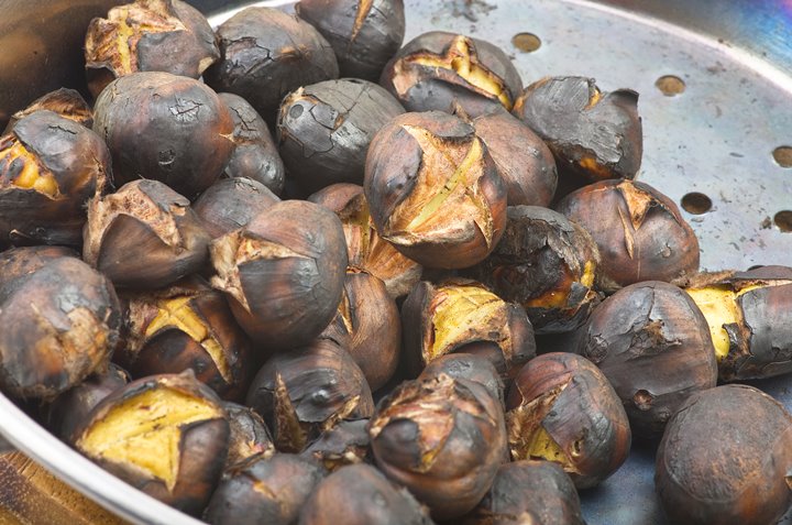 roasted chestnuts