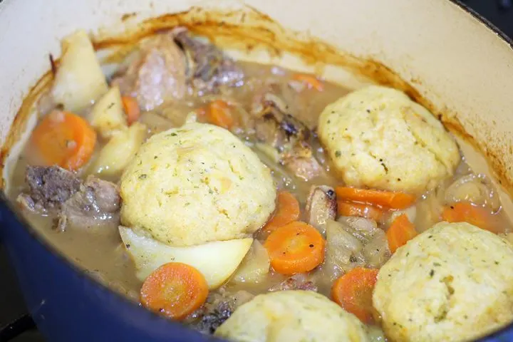 lamb and dumplings