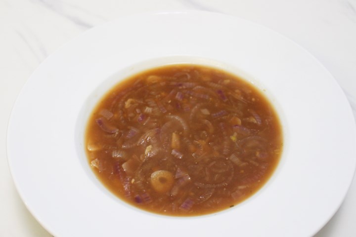 vegetarian onion soup