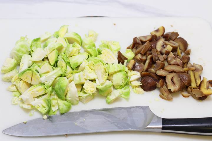 brussels with chestnuts