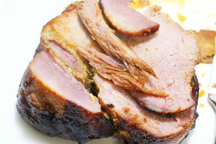 boiled and baked ham