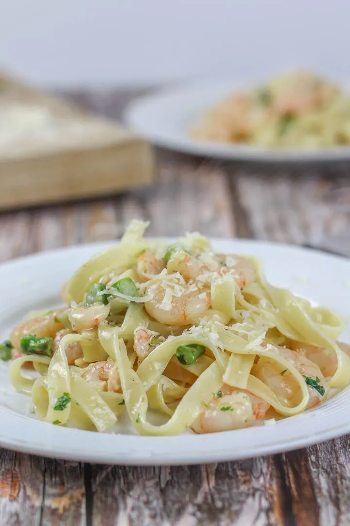 creamy asparagus pasta recipe