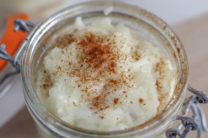 Cinnamon Rice Pudding A Tasty Dessert With Coconut And Cinnamon
