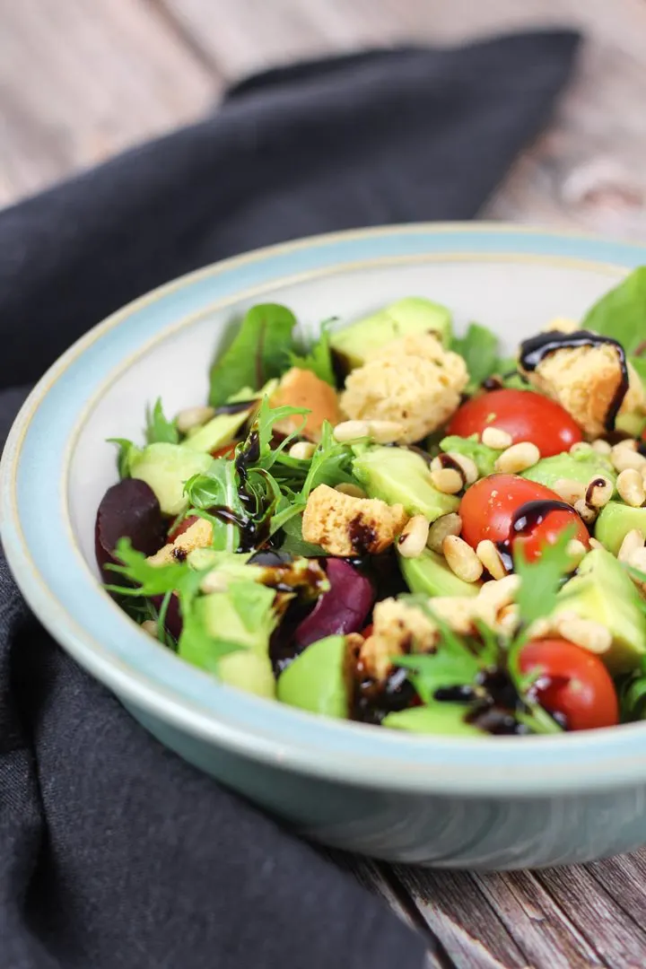 baby leaves salad