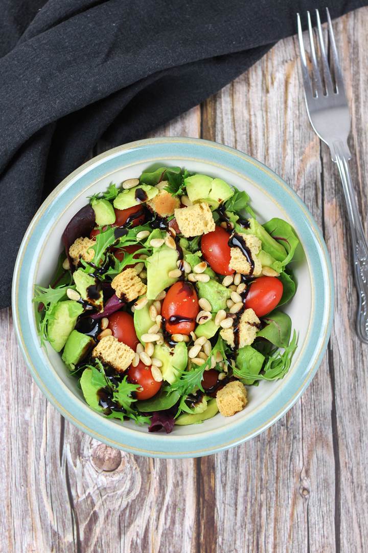 baby leaf salad recipe