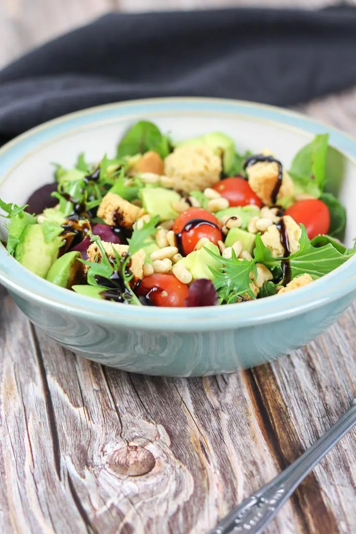 light healthy salad