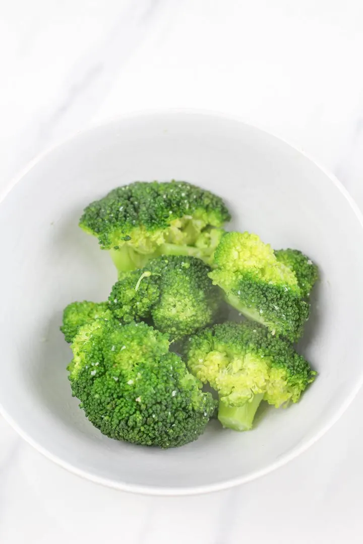 steamed broccoli