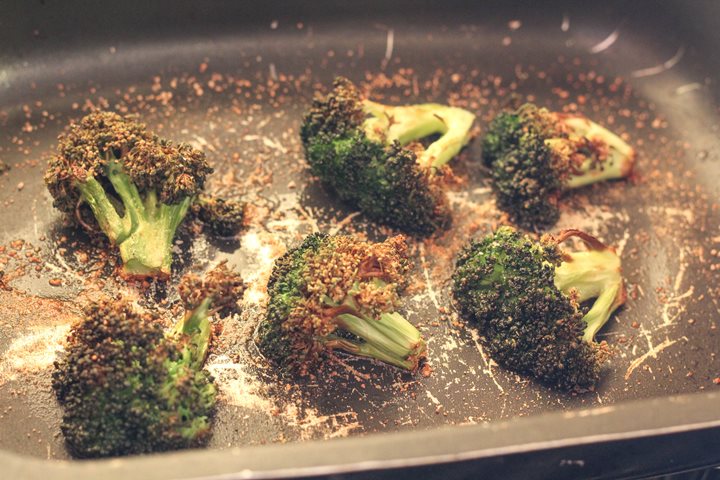 oven roasted broccoli