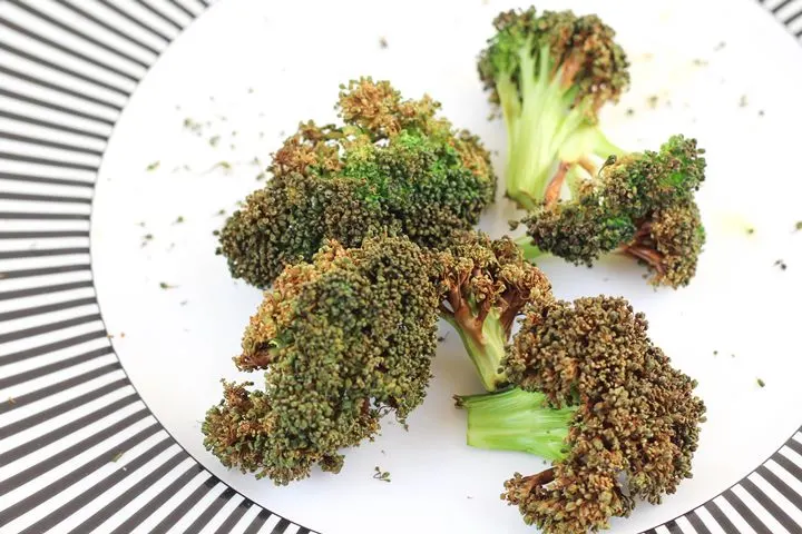 crispy air fried broccoli