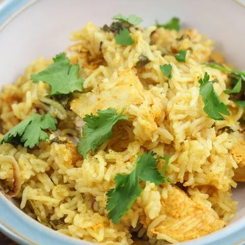 Chicken Biryani in Instant Pot