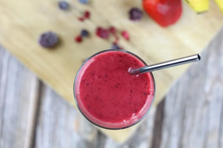 summer fruit smoothie