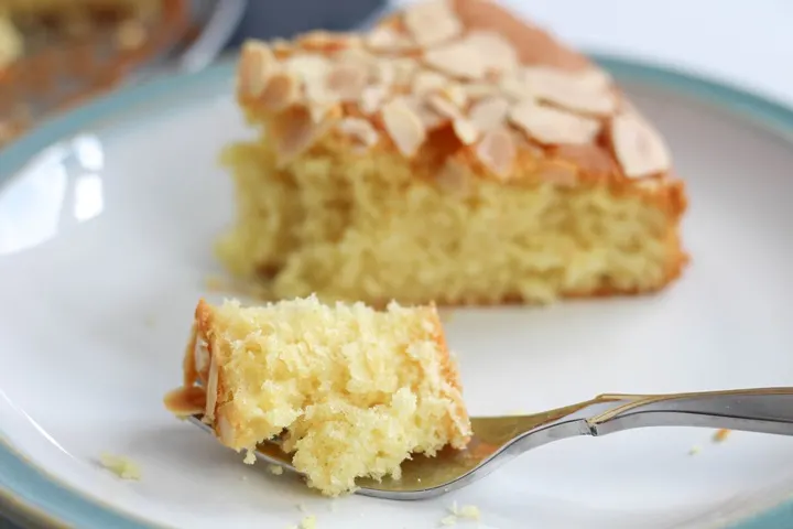 madeira cake slice 