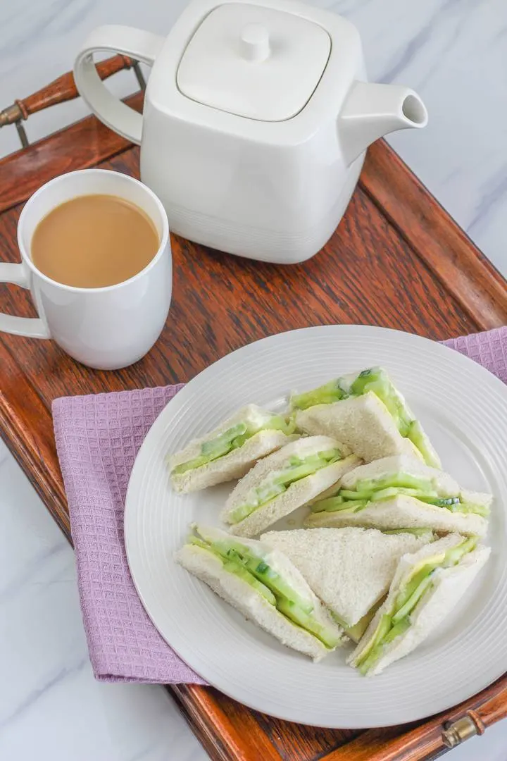 english tea tray