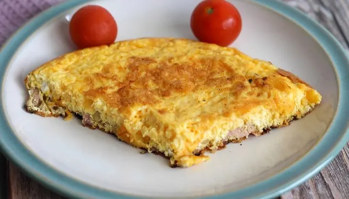 Bacon Cheese Omelette