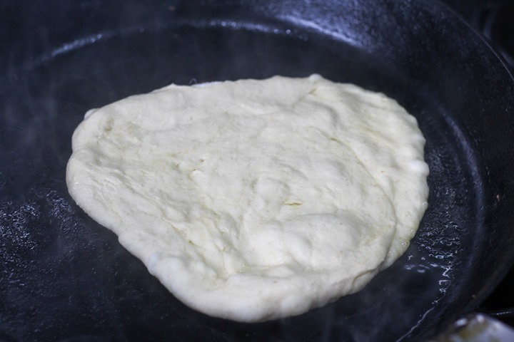 frying in skillet