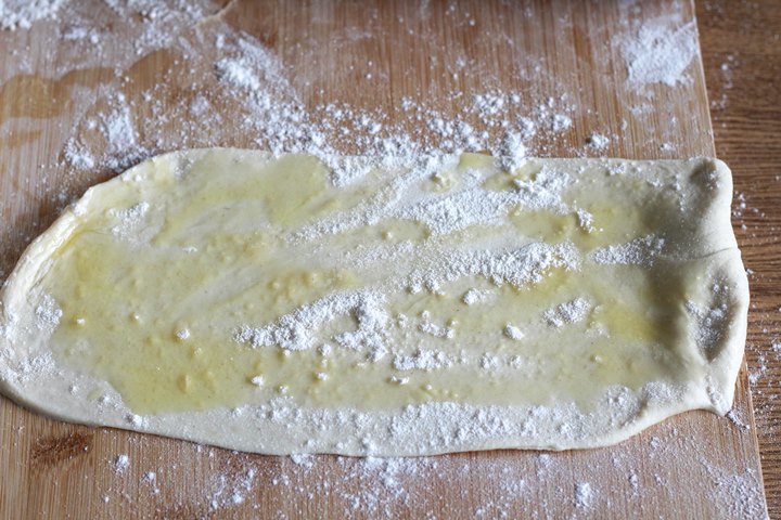 rectangular dough