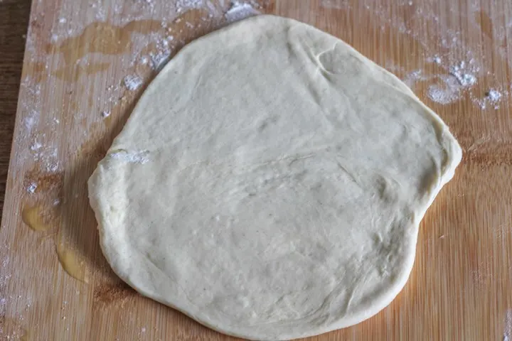 circular dough