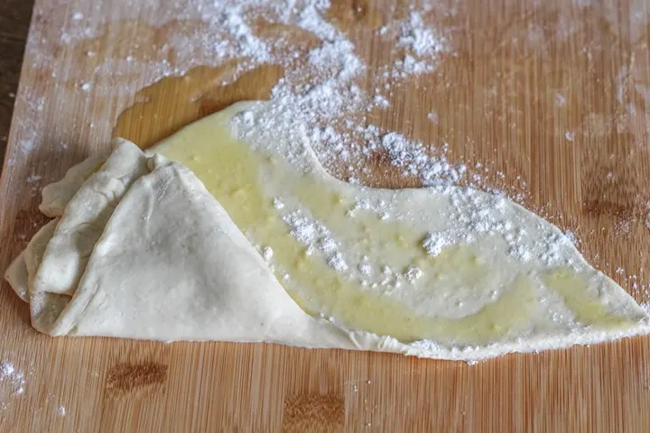 triangular dough